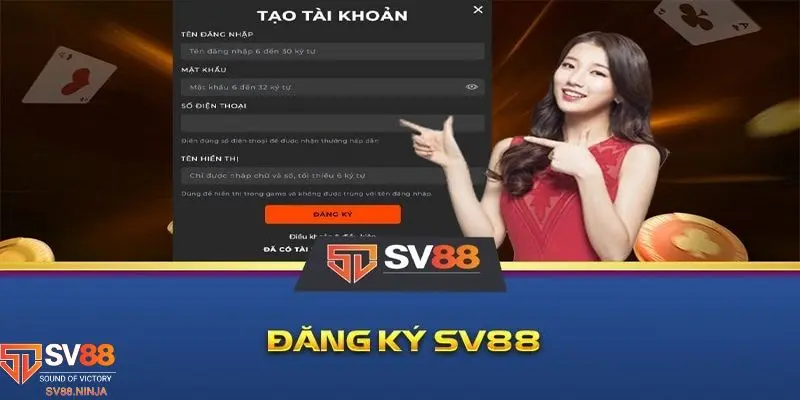 đăng ký SV88